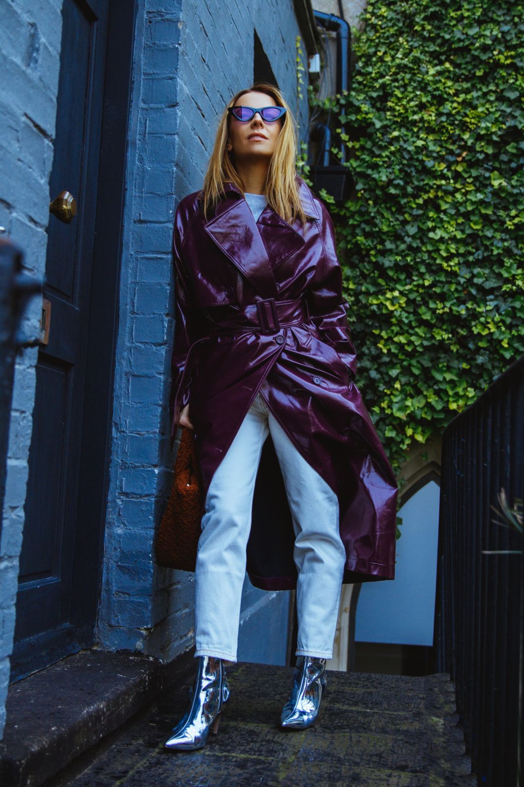 Vinyl Trench Coats JULIET ANGUS